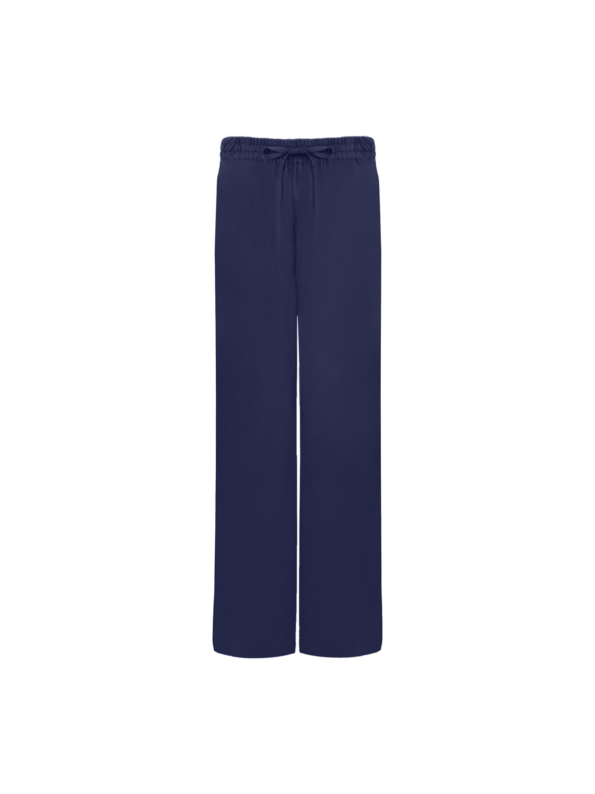 Petite Navy Pull-On Trousers
