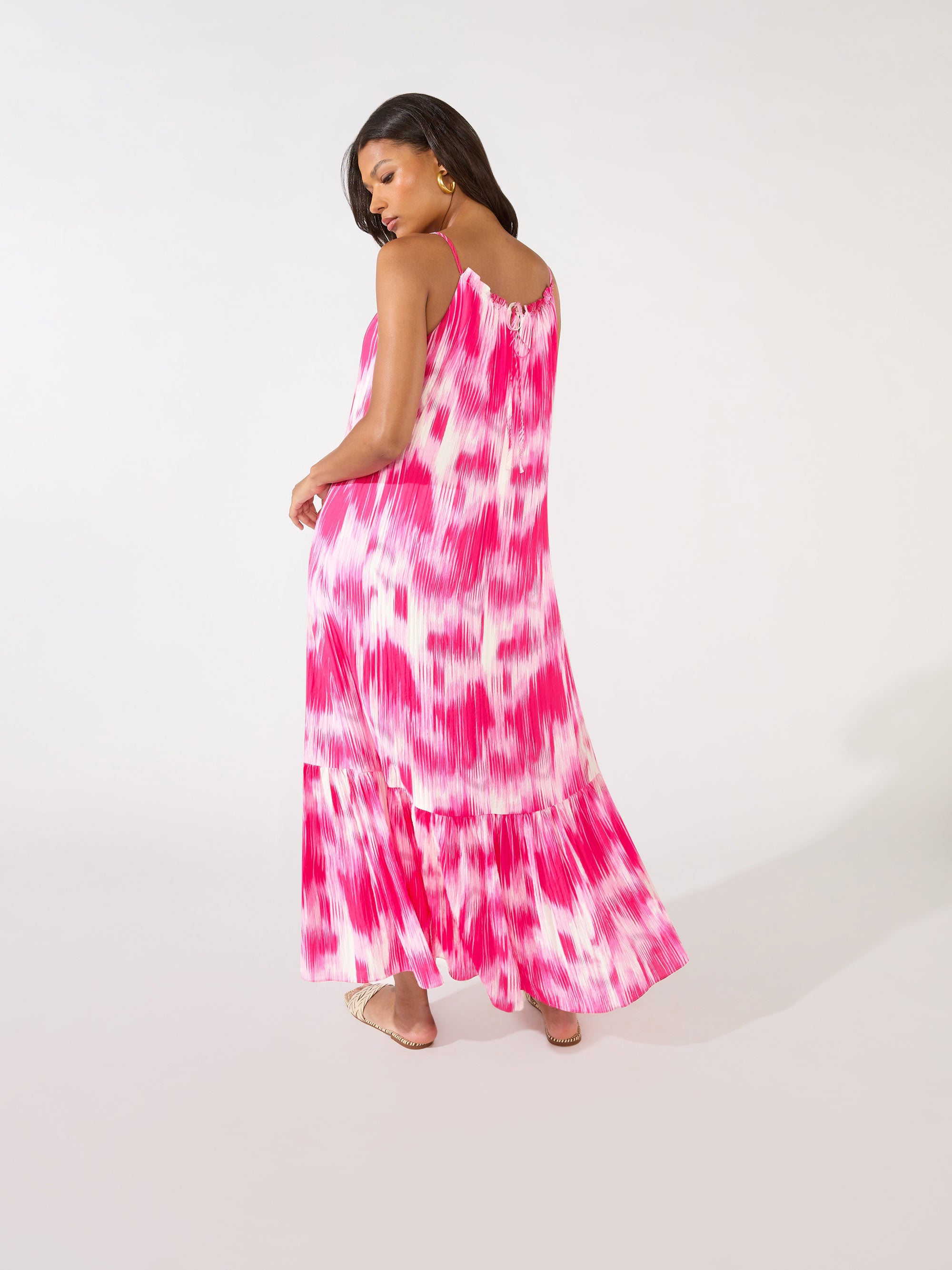 Tie dye store maxi dress petite