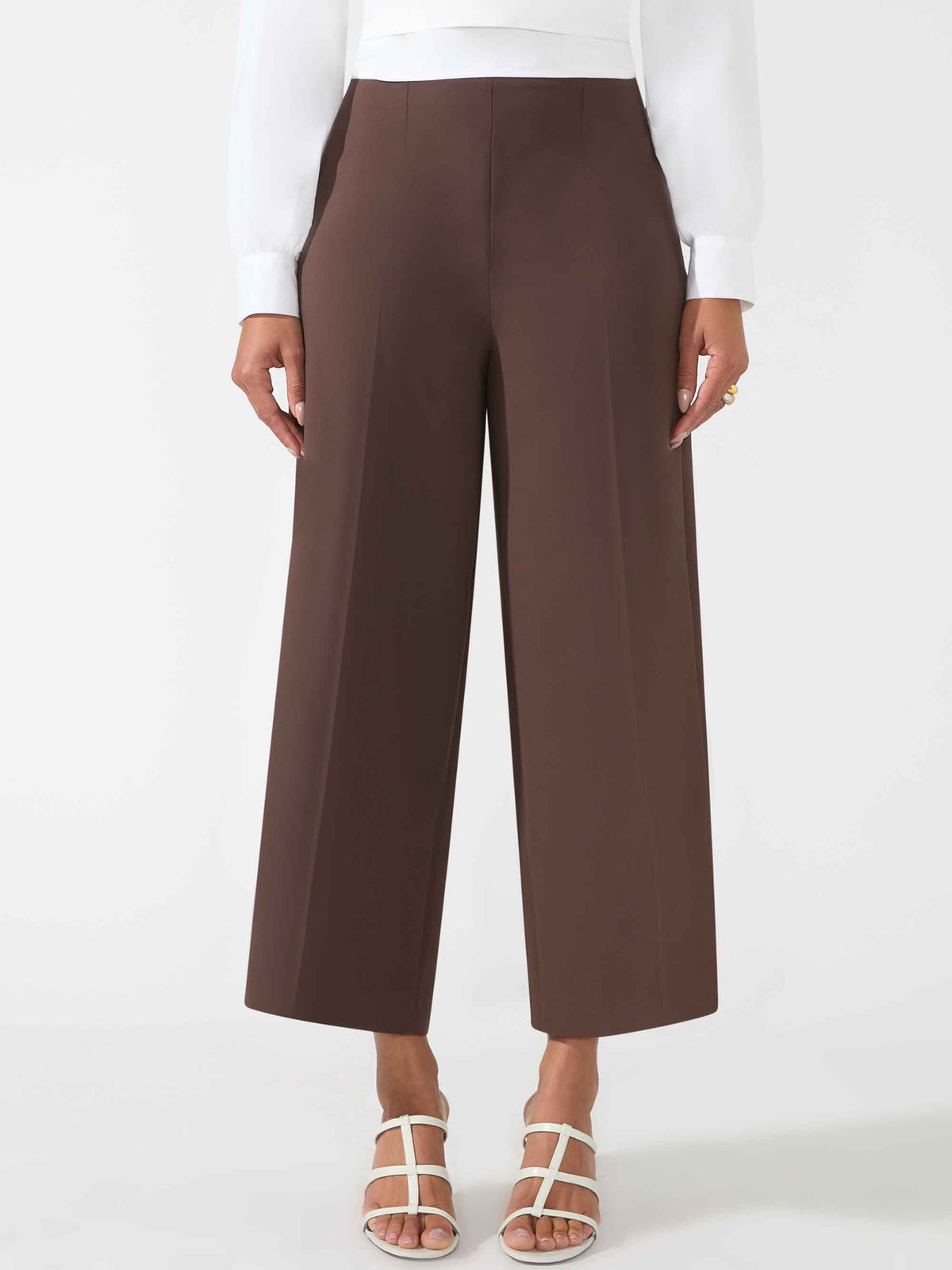 Brown Culotte Trousers