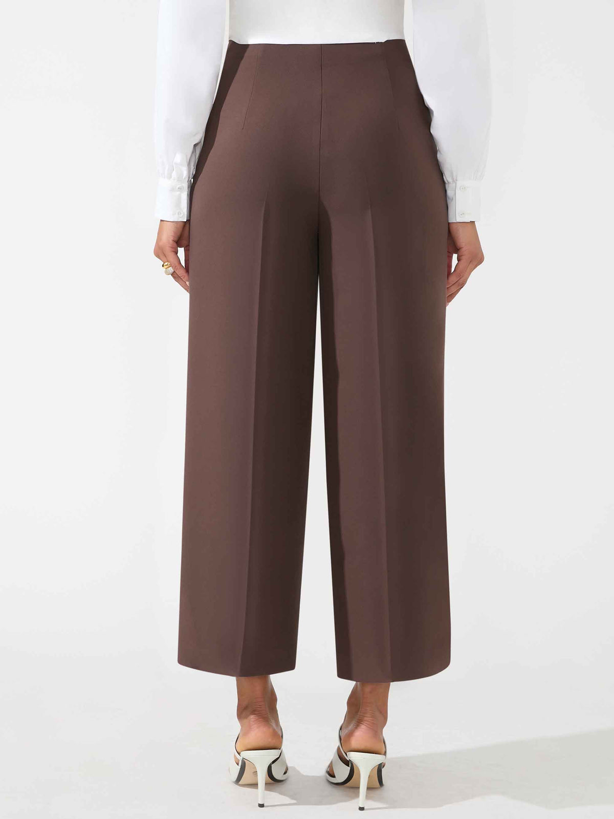 Brown Culotte Trousers
