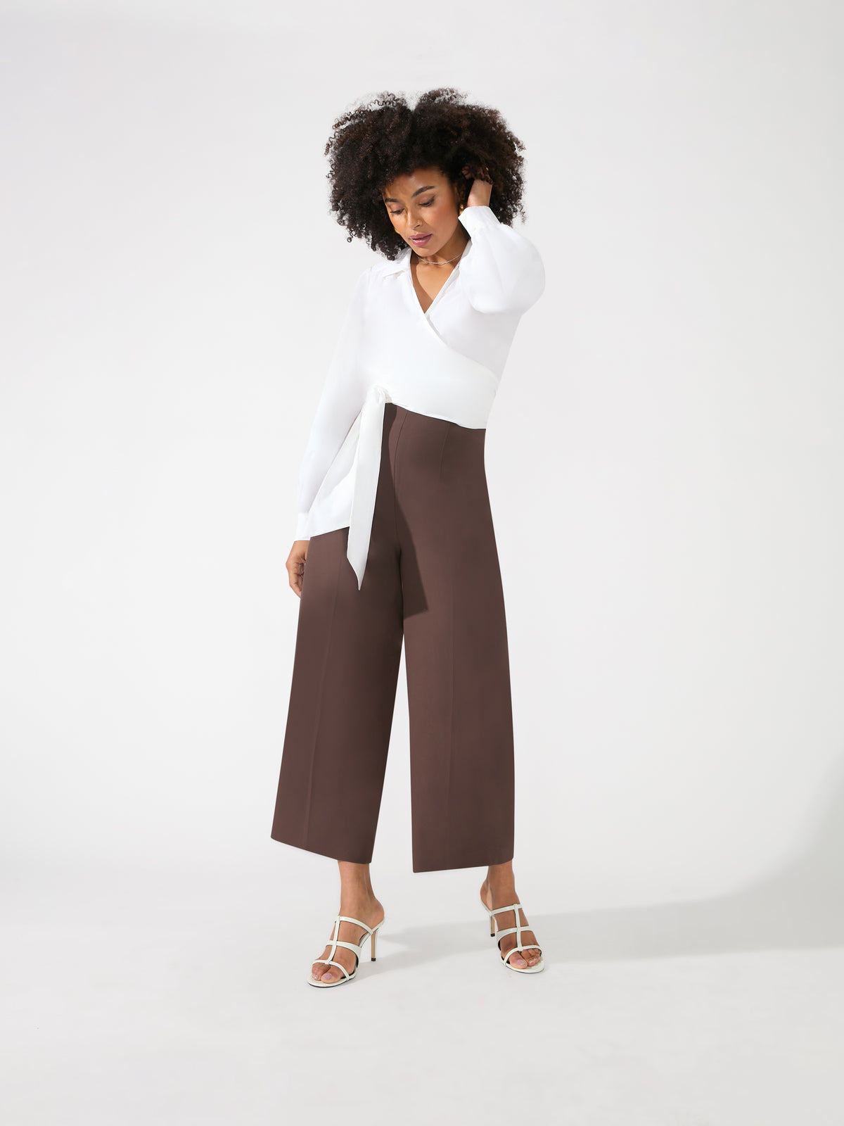 Brown Culotte Trousers
