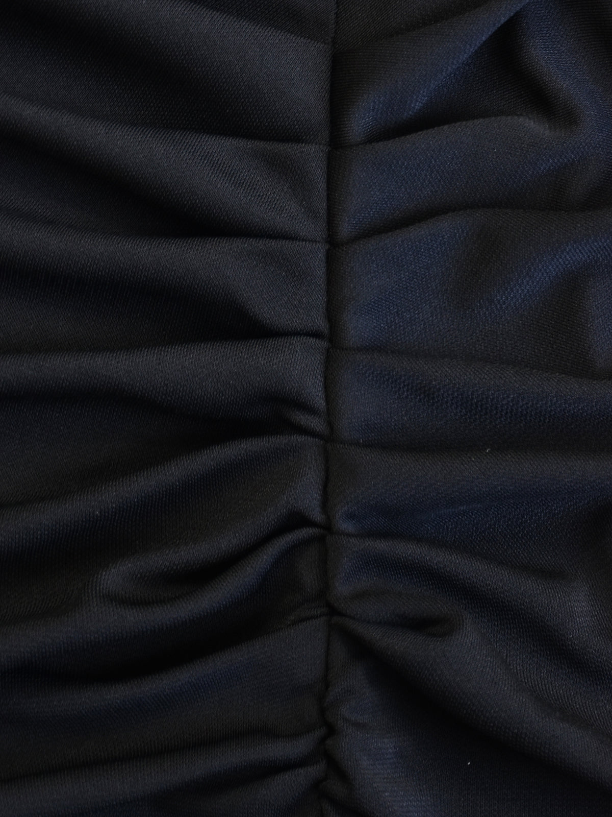 Petite Black Crepe Jersey Split Leg Midi Dress