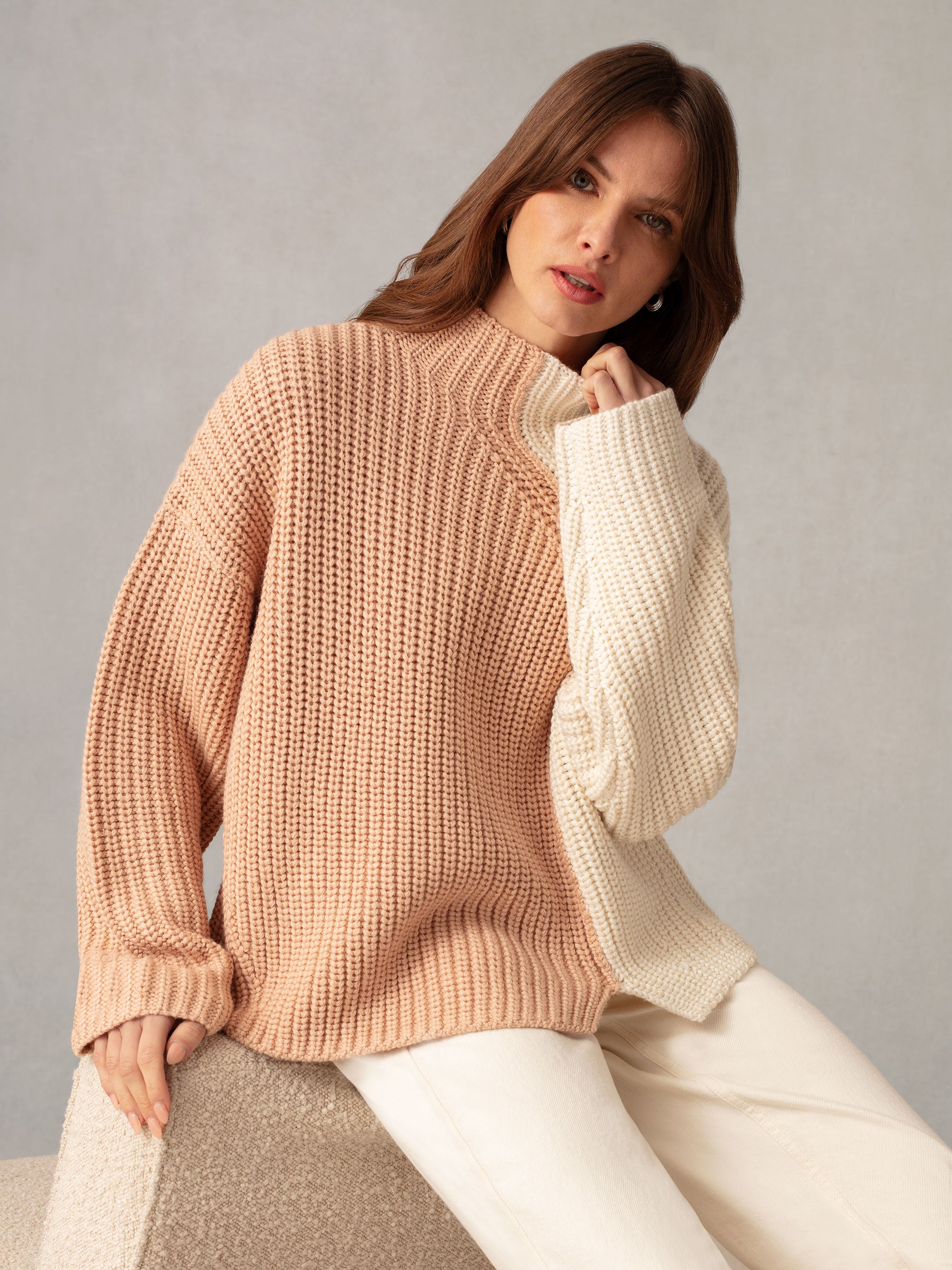 Knitted jumper outlet sale