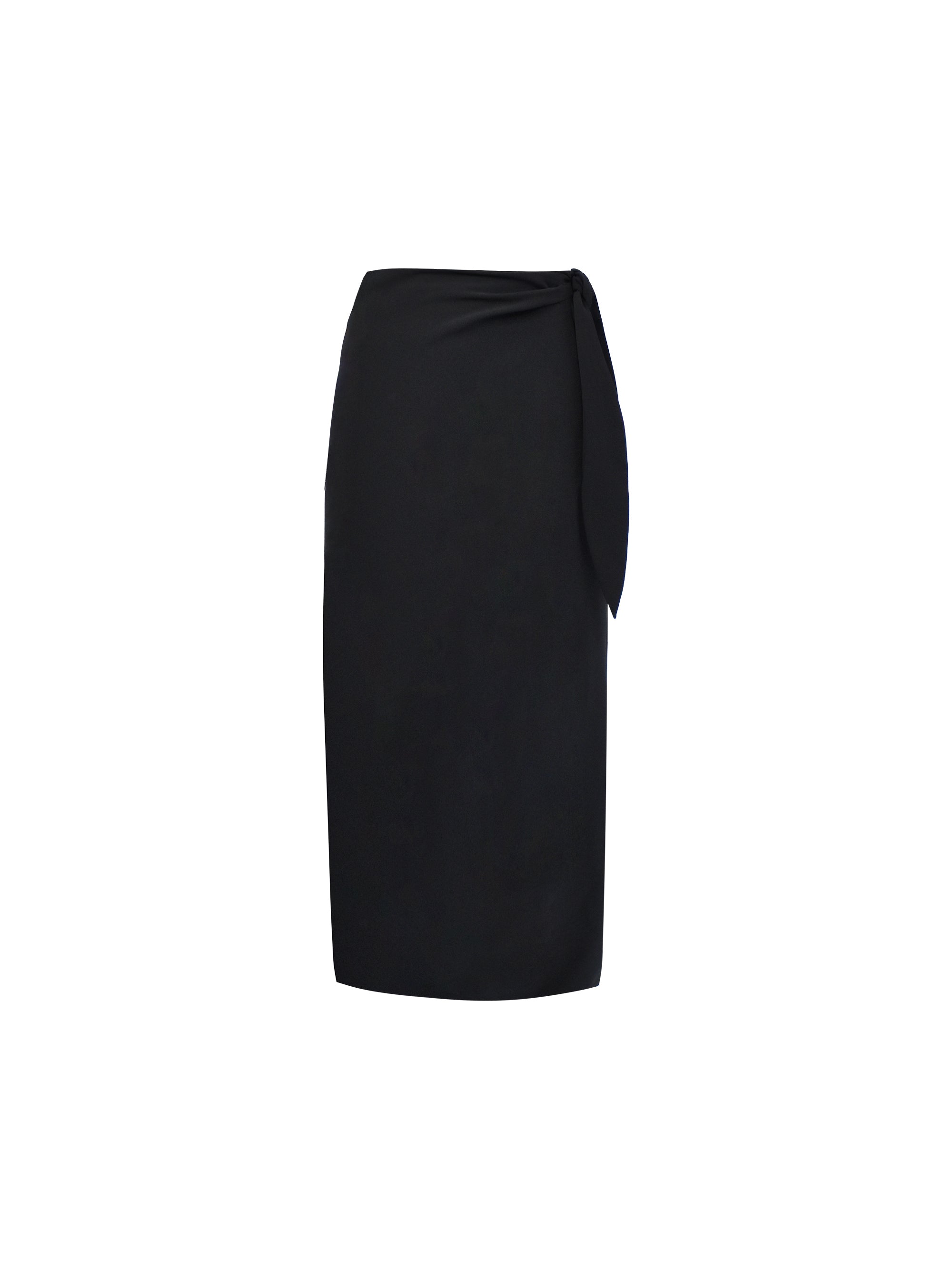 Black Crepe Long Ruffle High Low Skirt (Sku- BLMG12805), Fashion Skirt,  Women Skirts, Female Skirts, लड़कियों की स्कर्ट - Sanil Creations Private  Limited, New Delhi | ID: 2851311313797