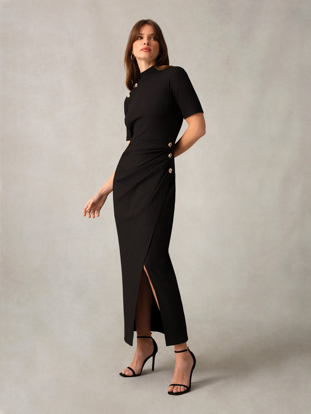 Camilla Ribbed Maxi Dress – Collections London