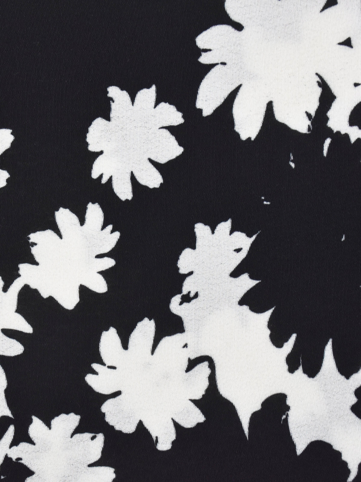 Petite Harper Mono Floral Print Flutter Sleeve Midaxi Dress