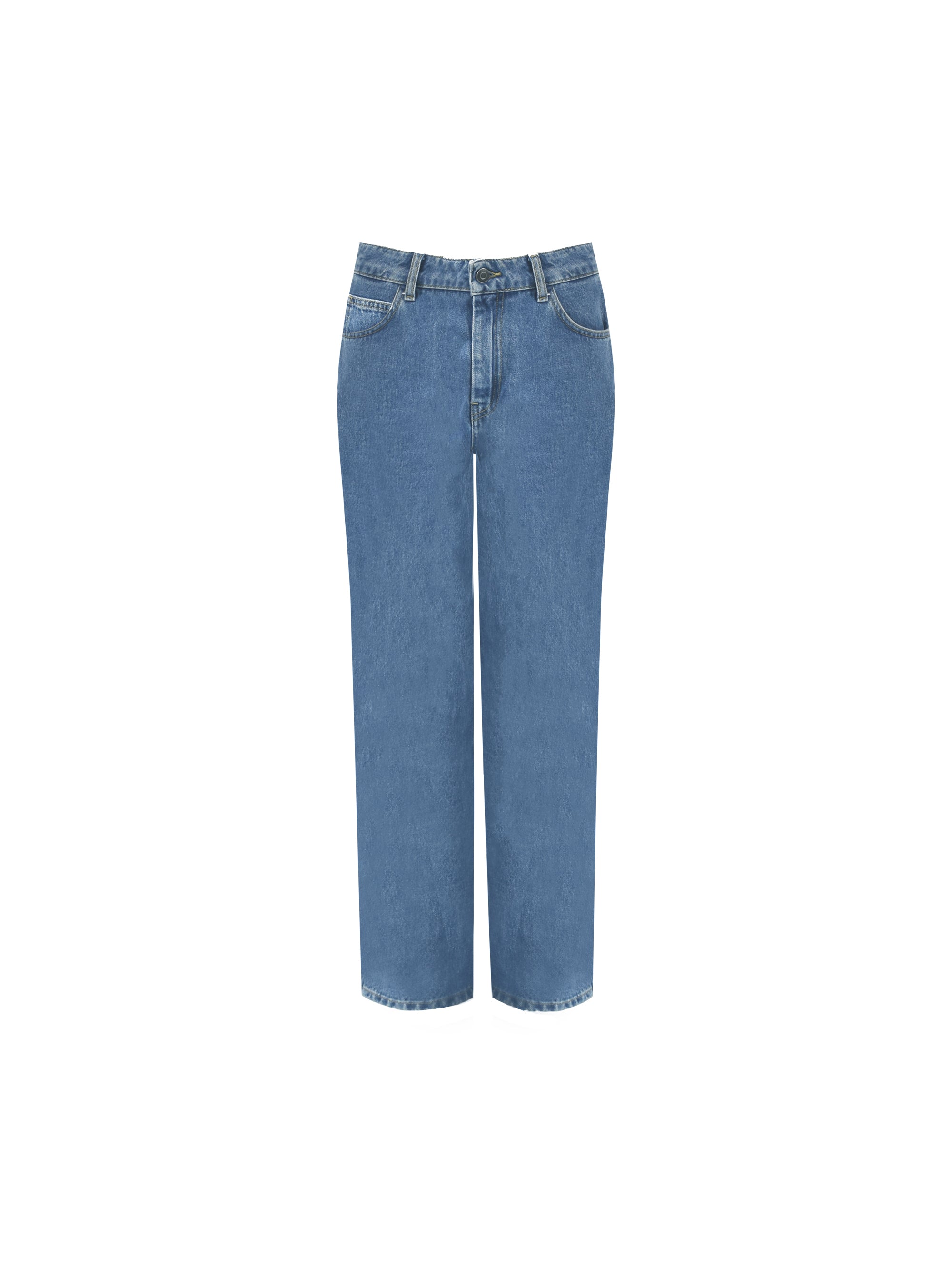 Blue Straight Jeans – Ro&Zo