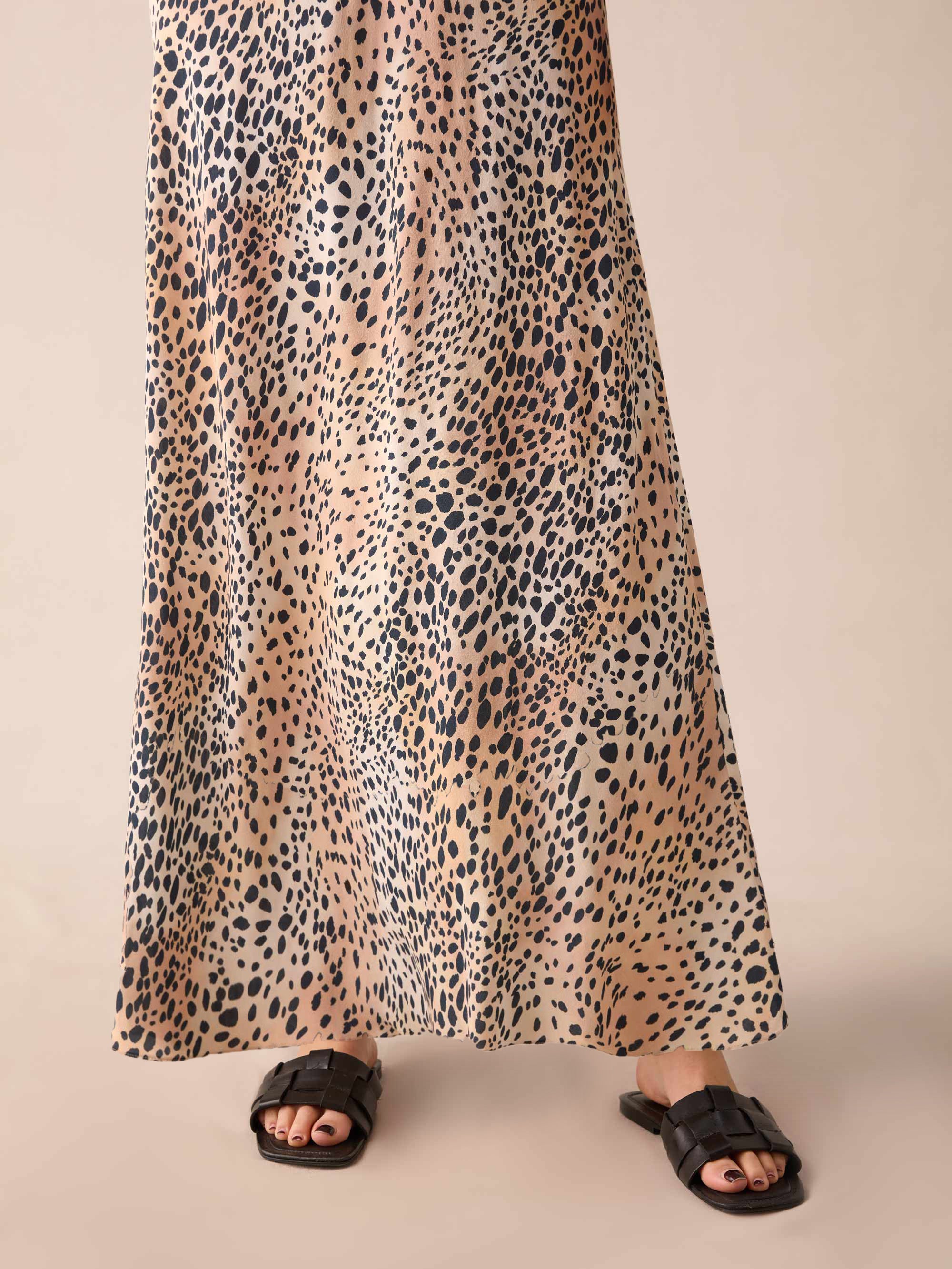 Leopard print maxi skirt australia best sale