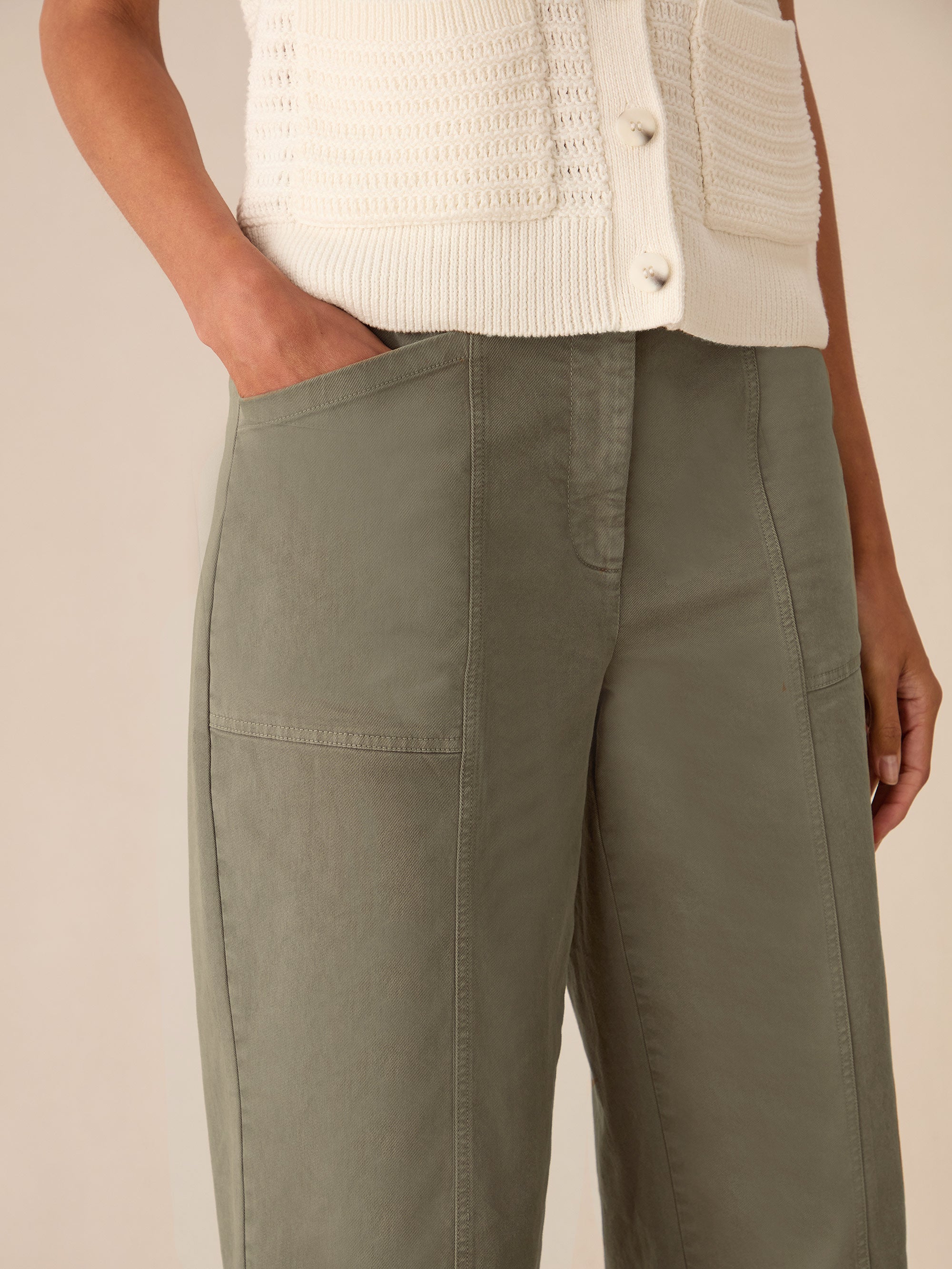 RonHerman ❤︎ wide work pants (khaki) RonHerman ❤︎ wide work pants (khaki)
