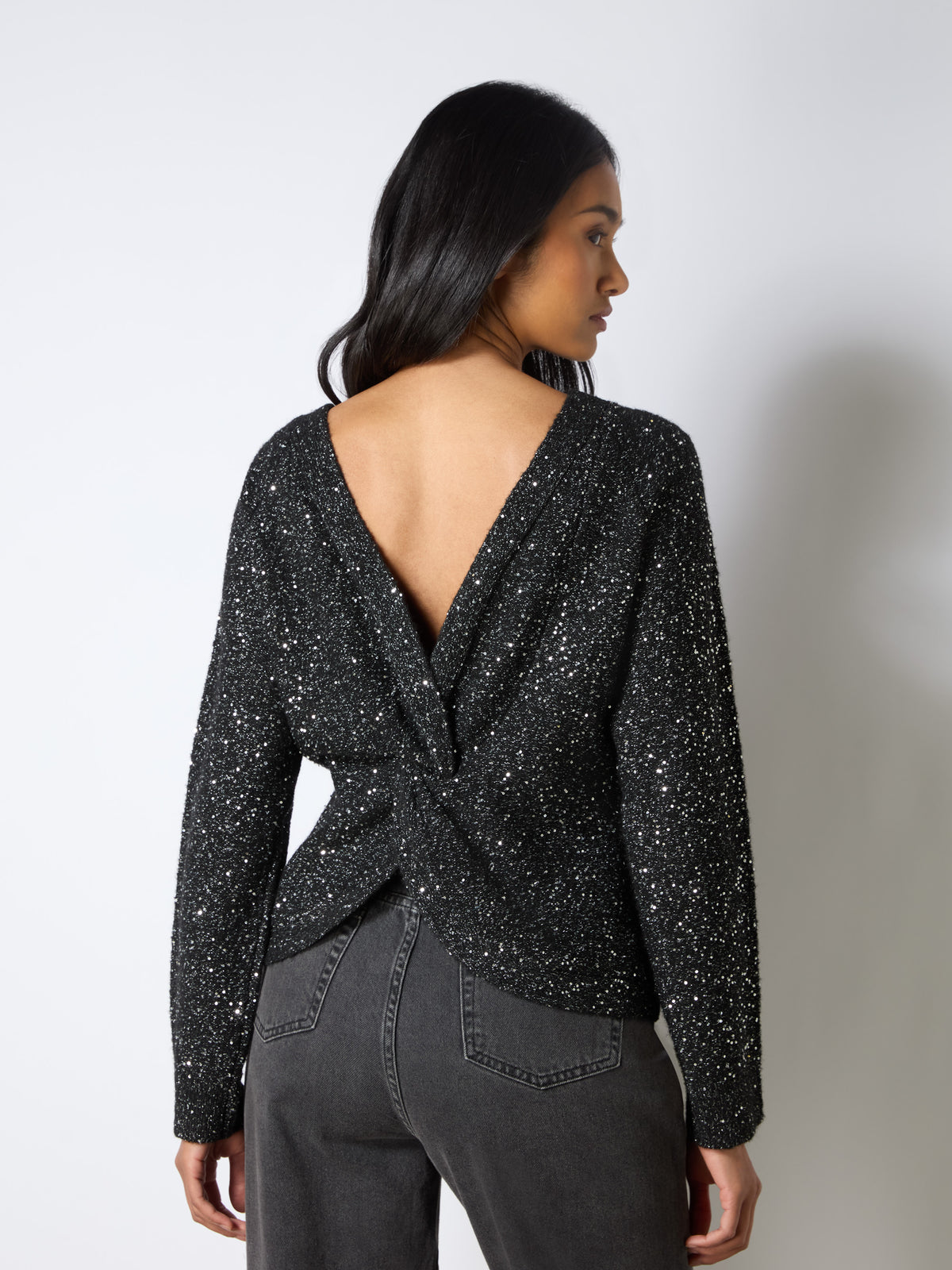 Sparkle Twist Jumper