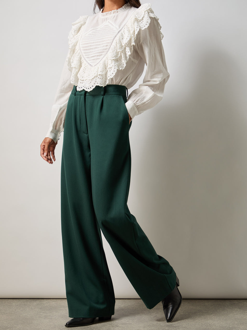 Wide Leg Trousers