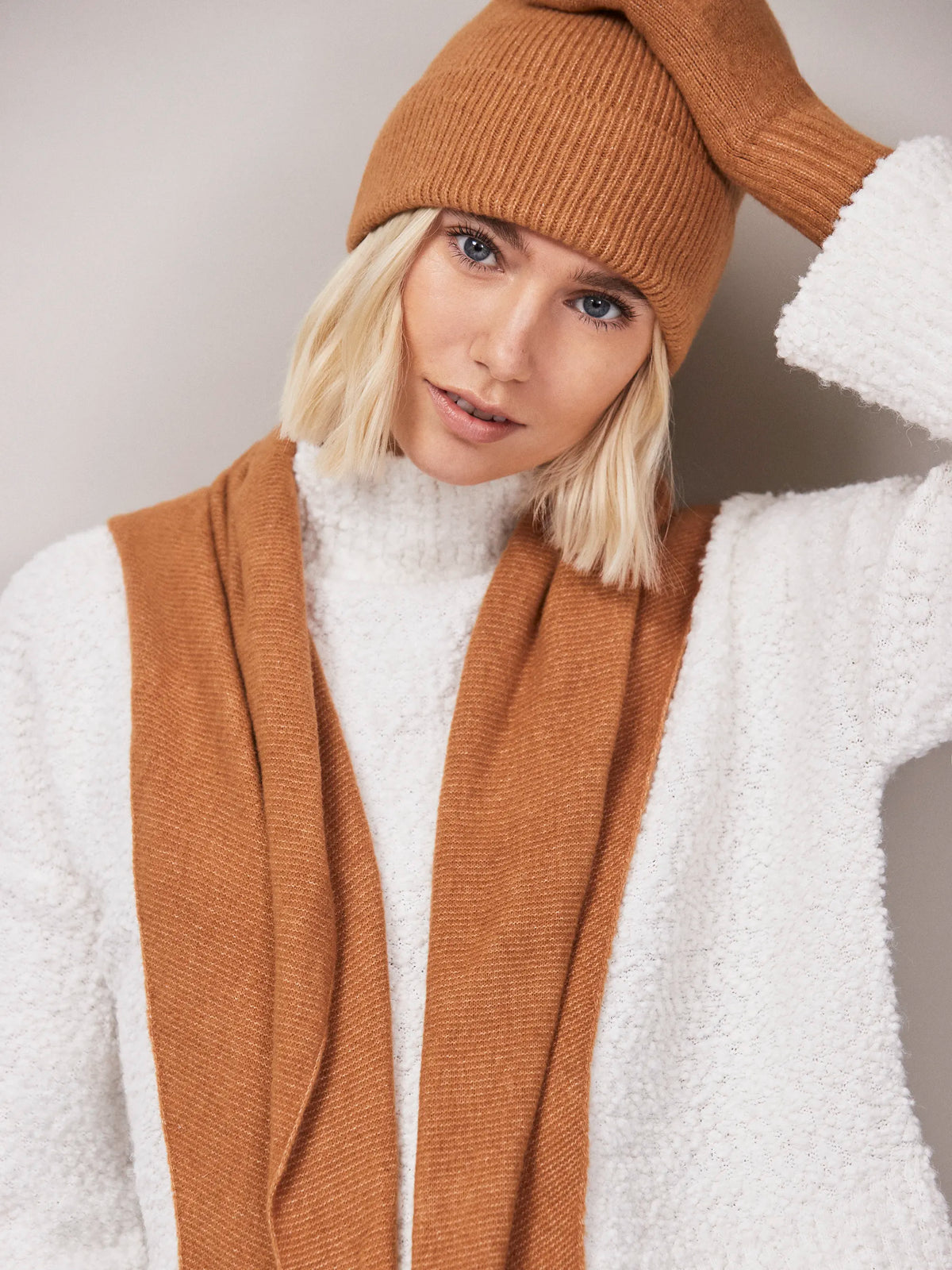 Camel Knit Beanie