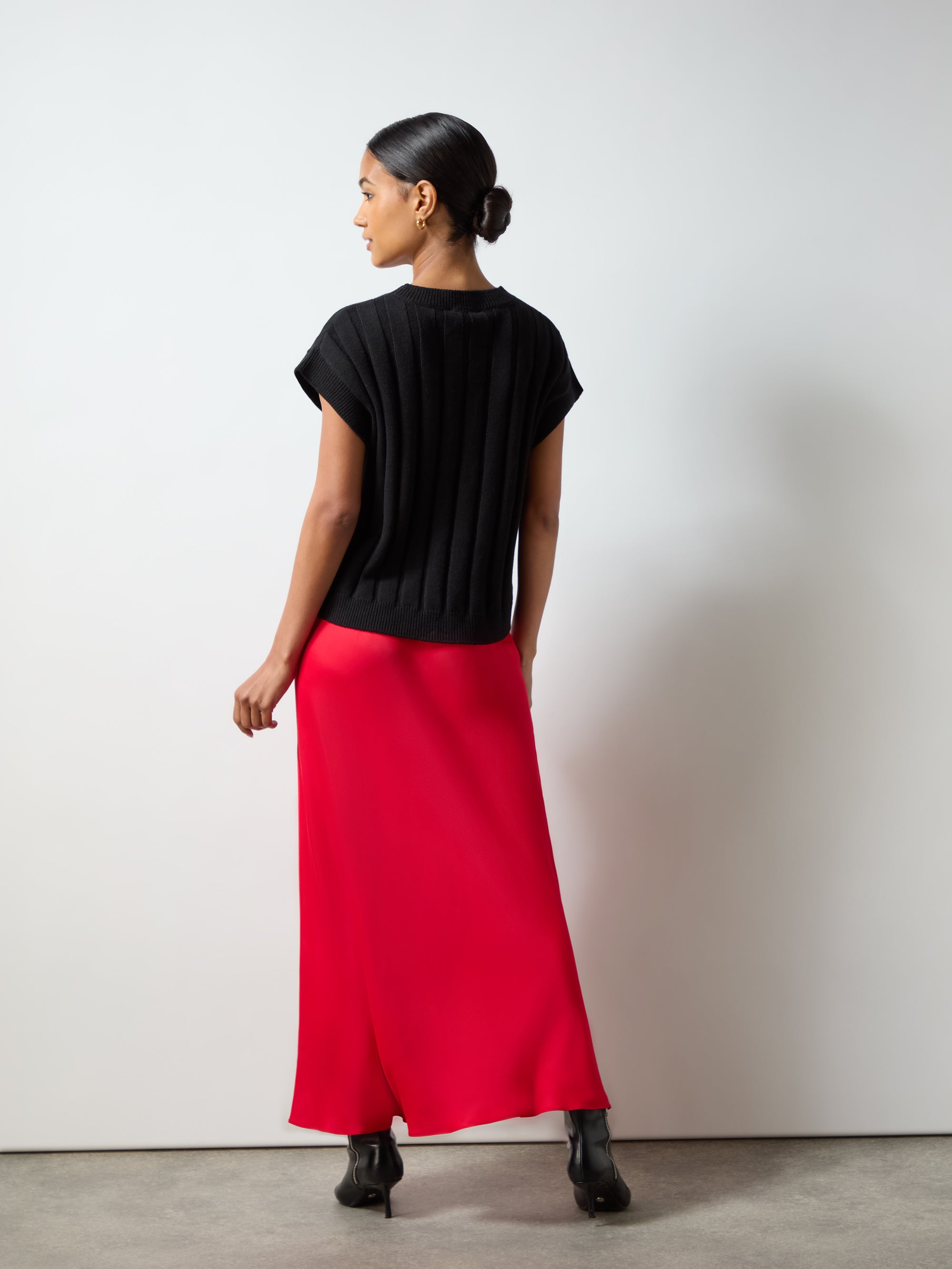 Bias cut skirt flattering best sale