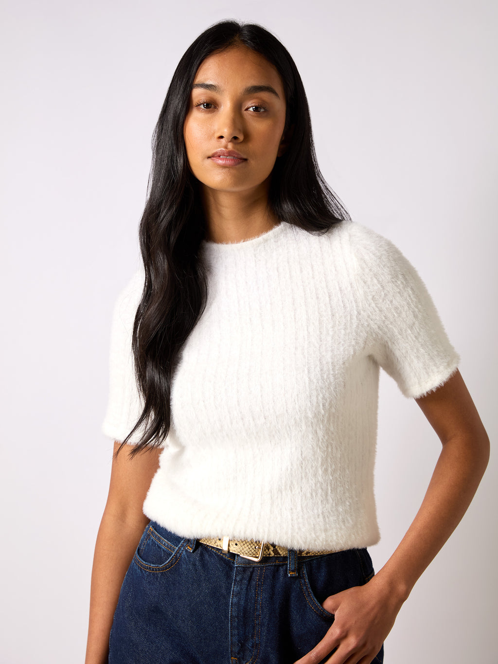 Fluffy Rib Top