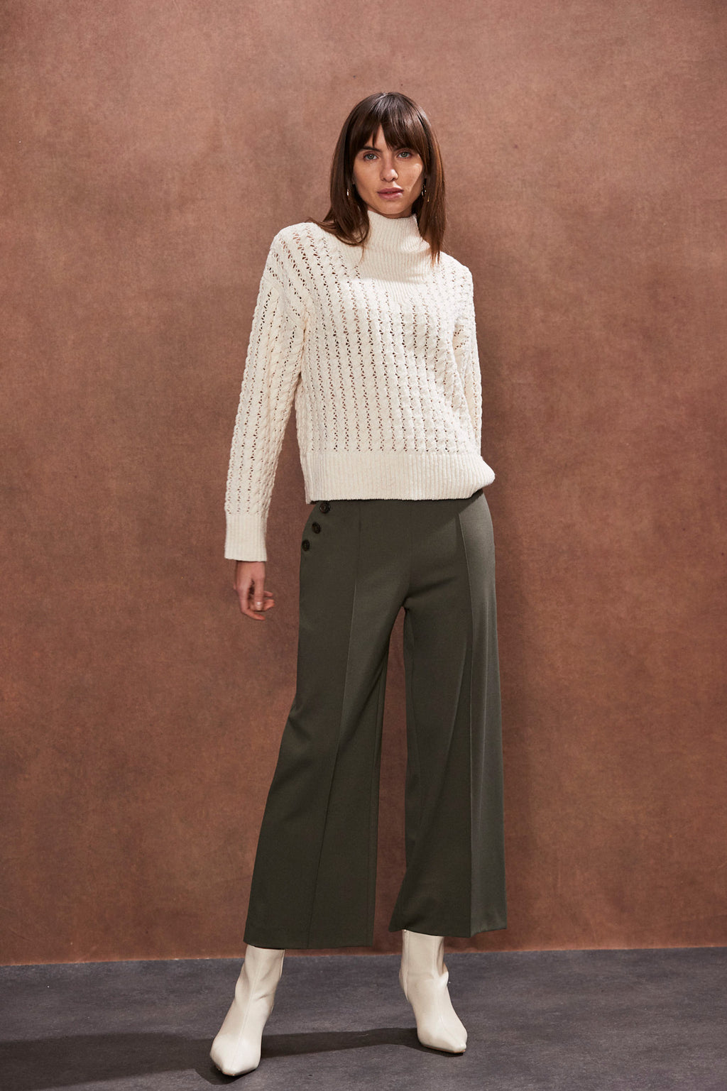 Ponte Twill Culottes