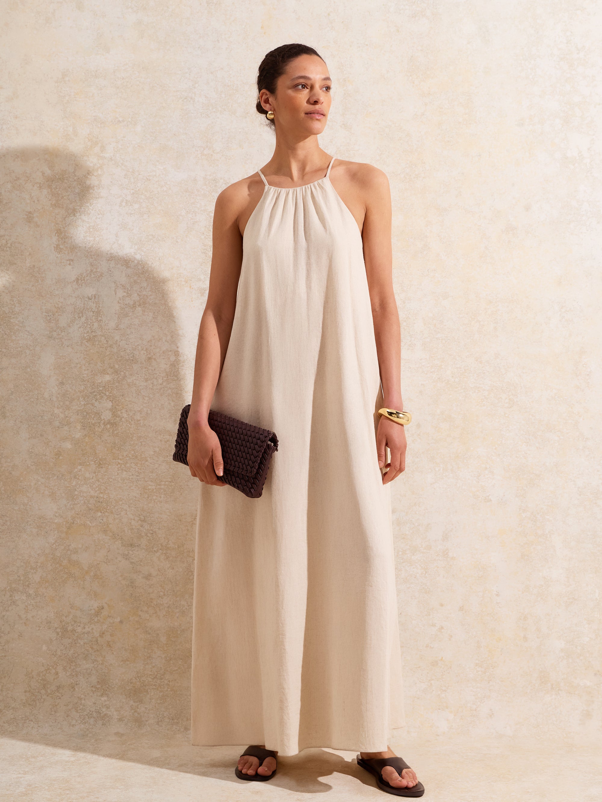 ワンピース andmary Rio blouse set dress beige andmary Rio blouse set dress beige
