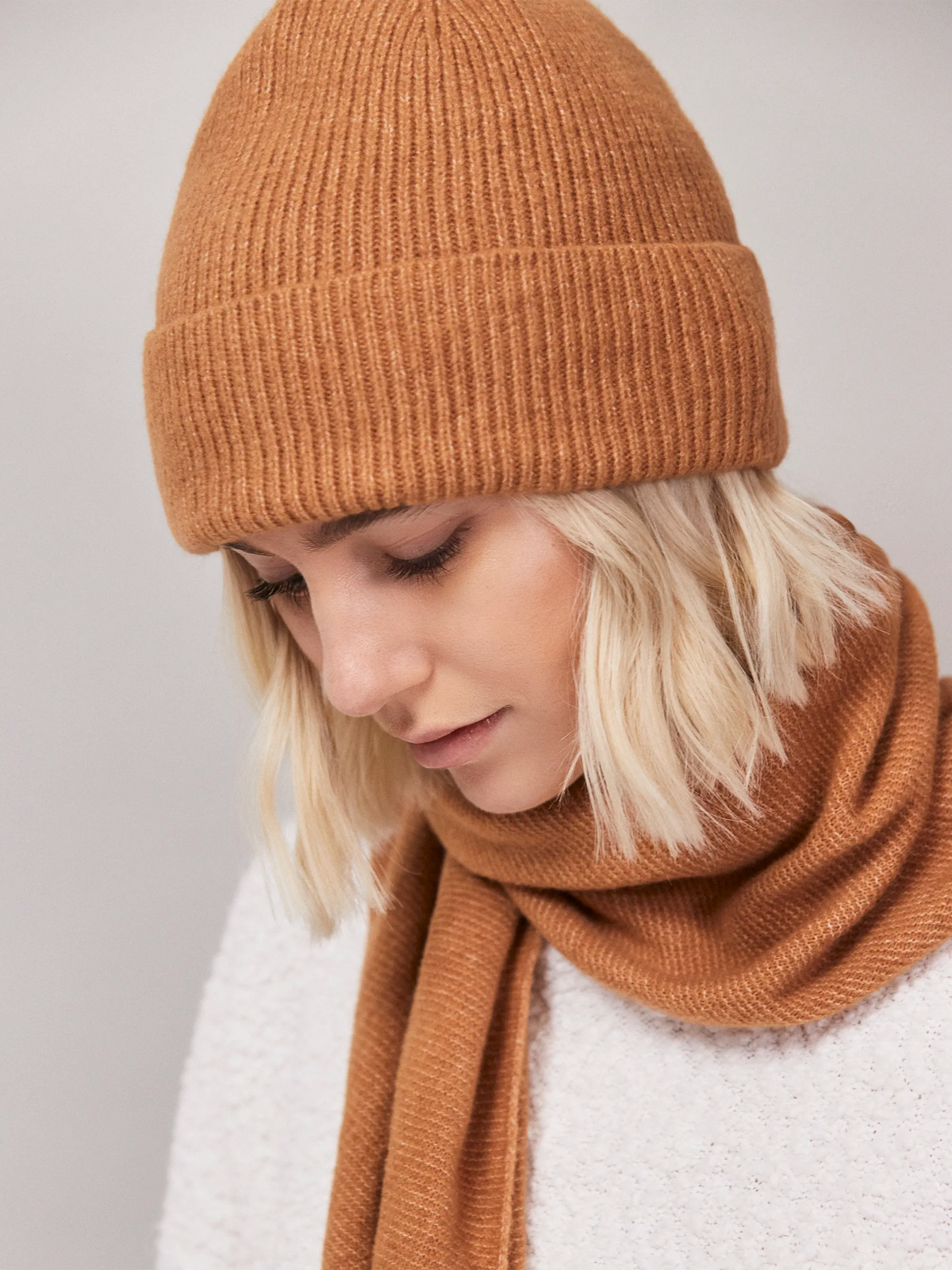 Camel Knit Beanie