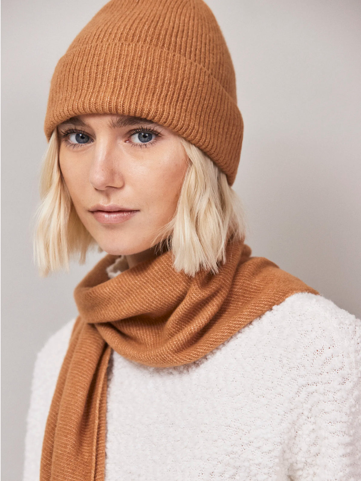 Camel Knit Beanie
