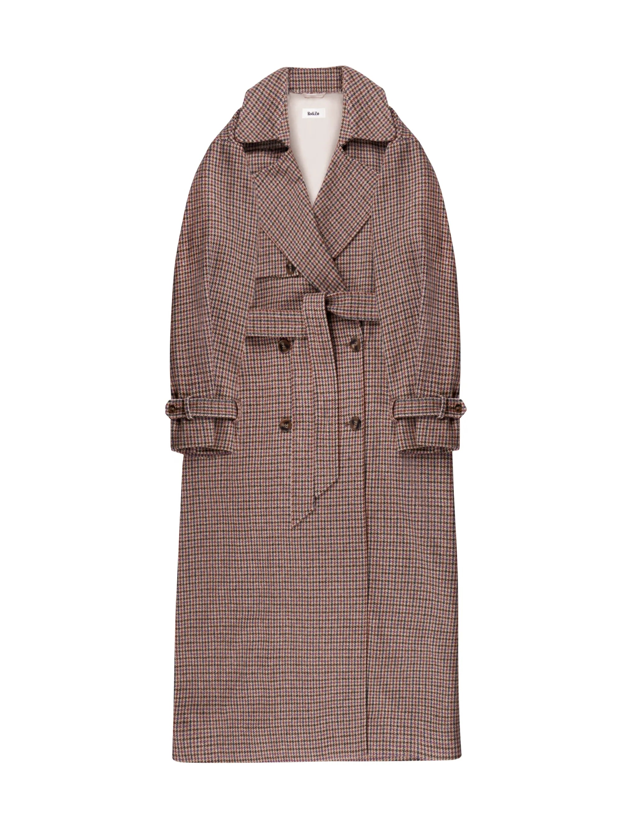 ジャケット・アウター Herlipto Proust Wool-Blend Melton Coat M Coat Wool-Blend herlipto Odette Herlipto Breasted Double Proust