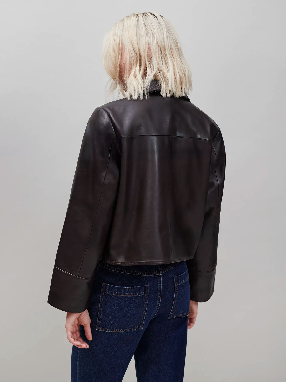 Chocolate Leather Jacket