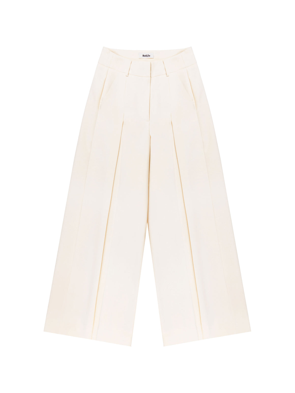 Petite Wide-Leg Trousers
