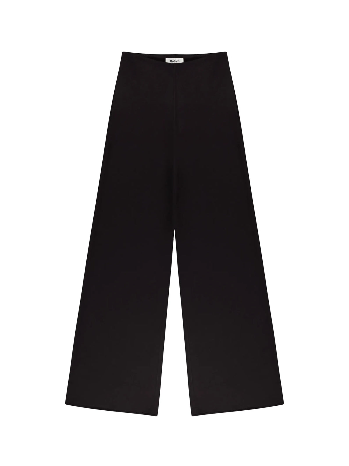 Black Satin Trousers