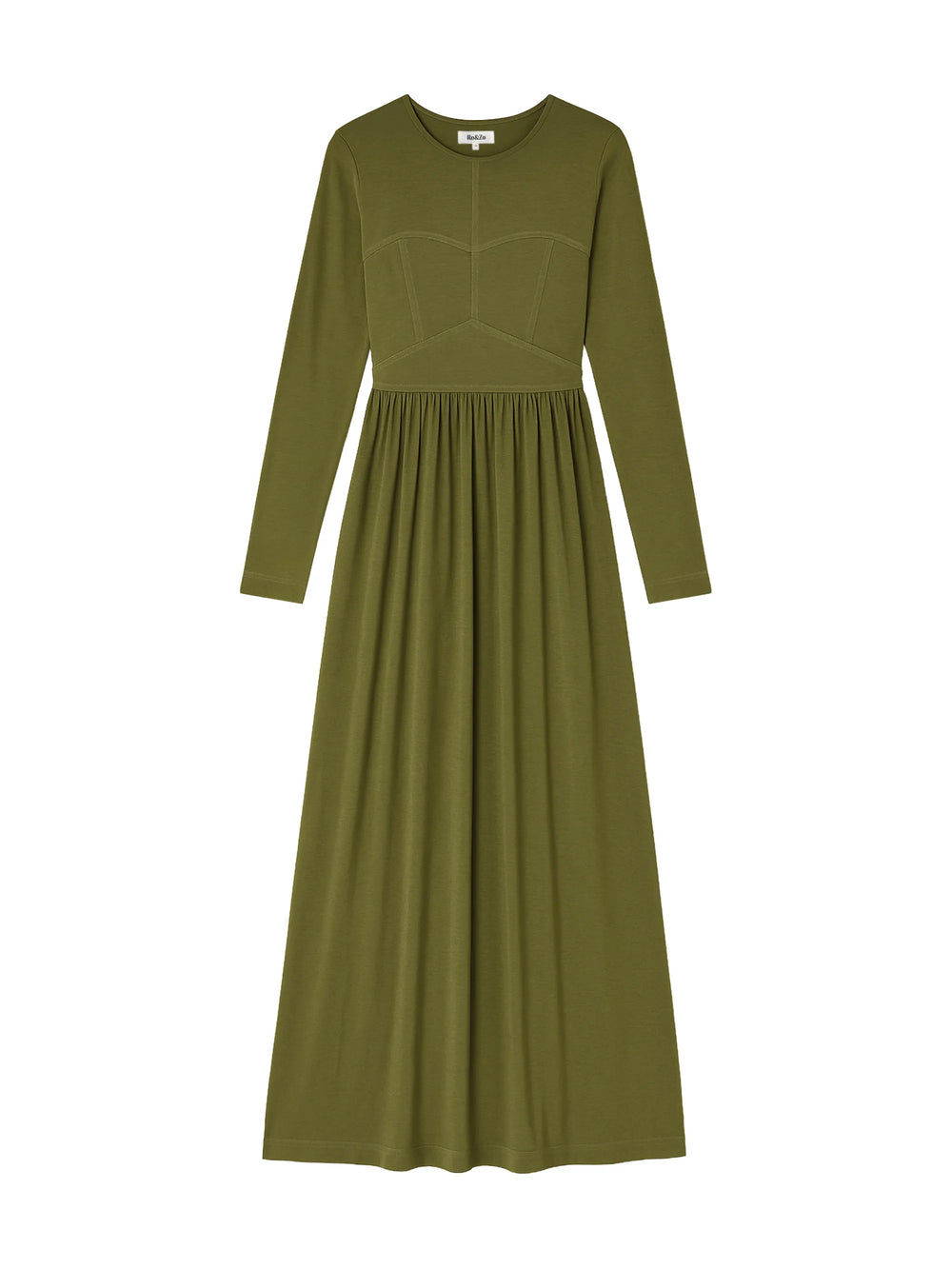 khaki jersey dress Coast Women's Contour Collective Wrap Front Stretch Jersey Maxi Dress in Khaki | Size: 8