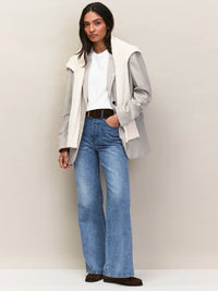 Blue Denim Bootcut Jeans