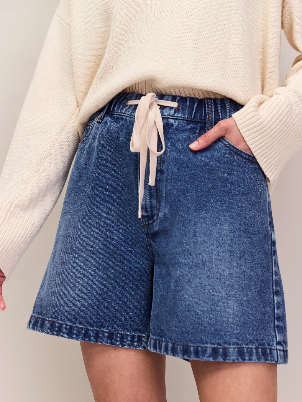 スカート soorploom Odile Shorts Denim 8y soorploom Odile Shorts 