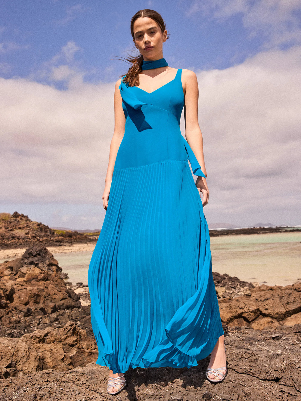 pleated drop waist dress Lulus | Yellow Pleated Satin Drop Waist Maxi Dress | Womens | X-Large (Available in XS, L)