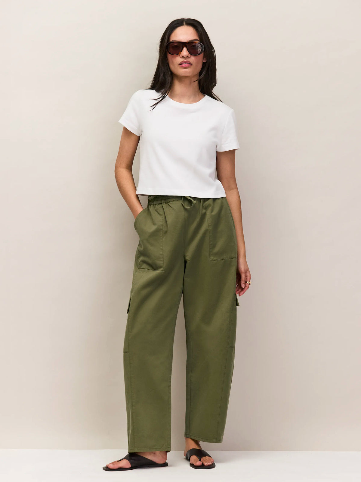 White Cotton Jersey Baby T-Shirt