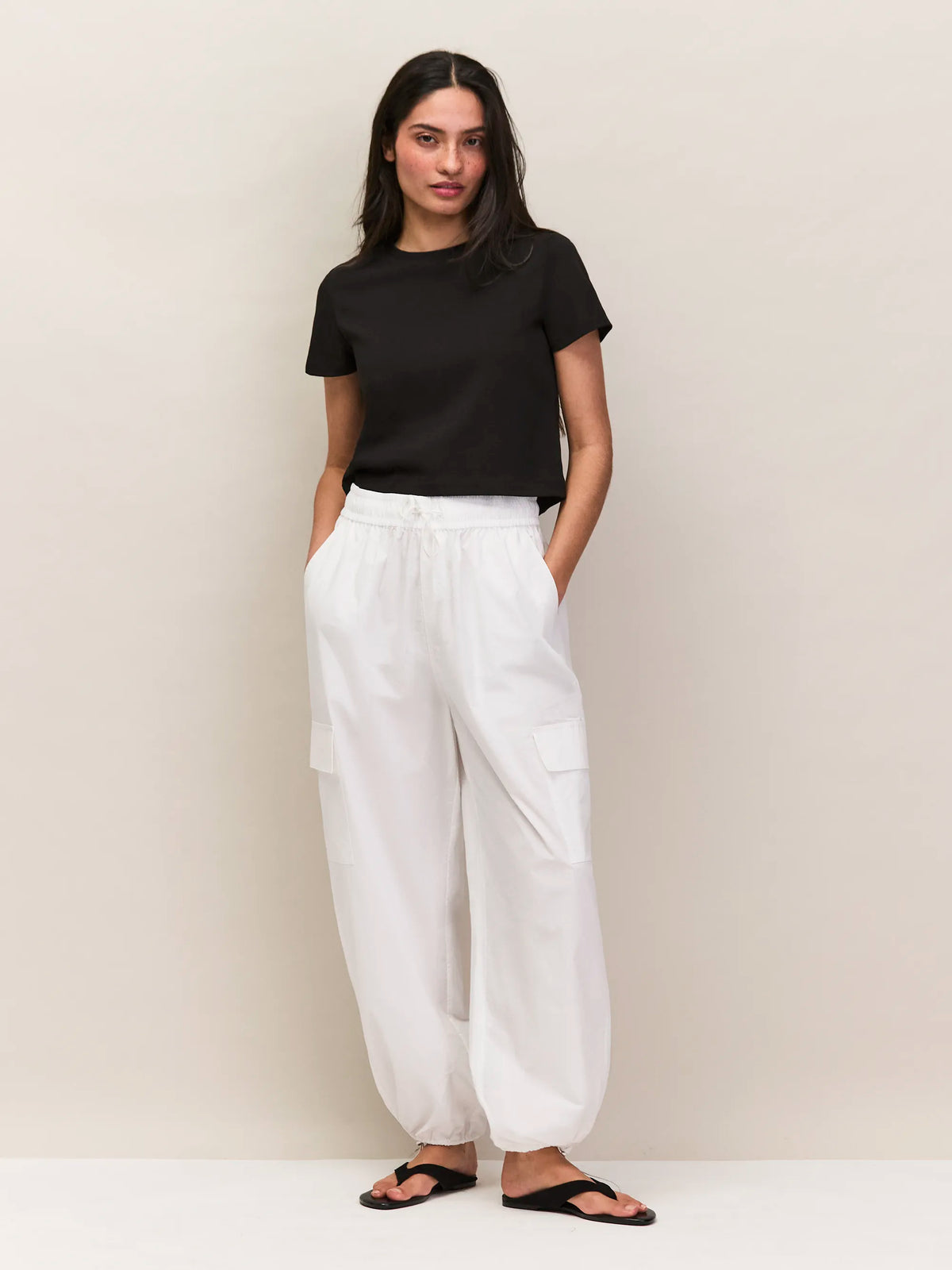 Black Cotton Jersey Baby T-Shirt