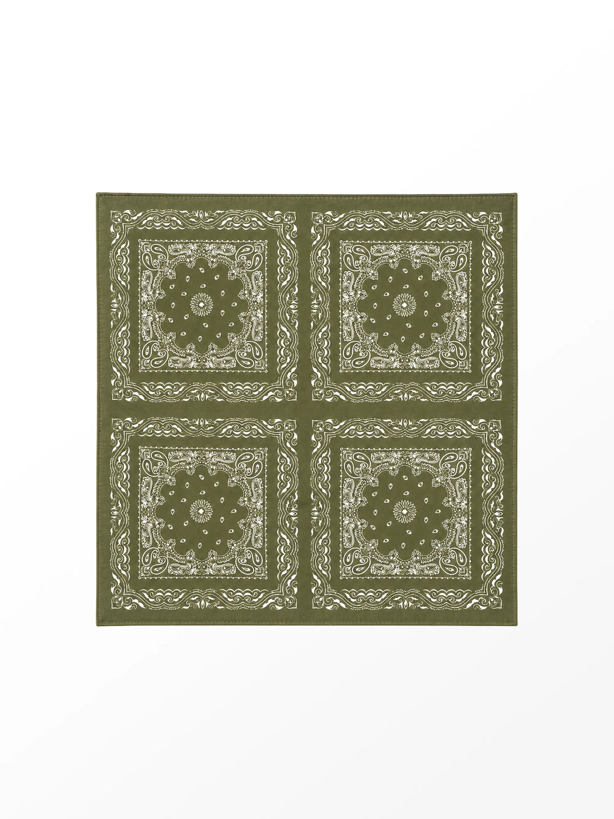 Khaki Printed Scarf