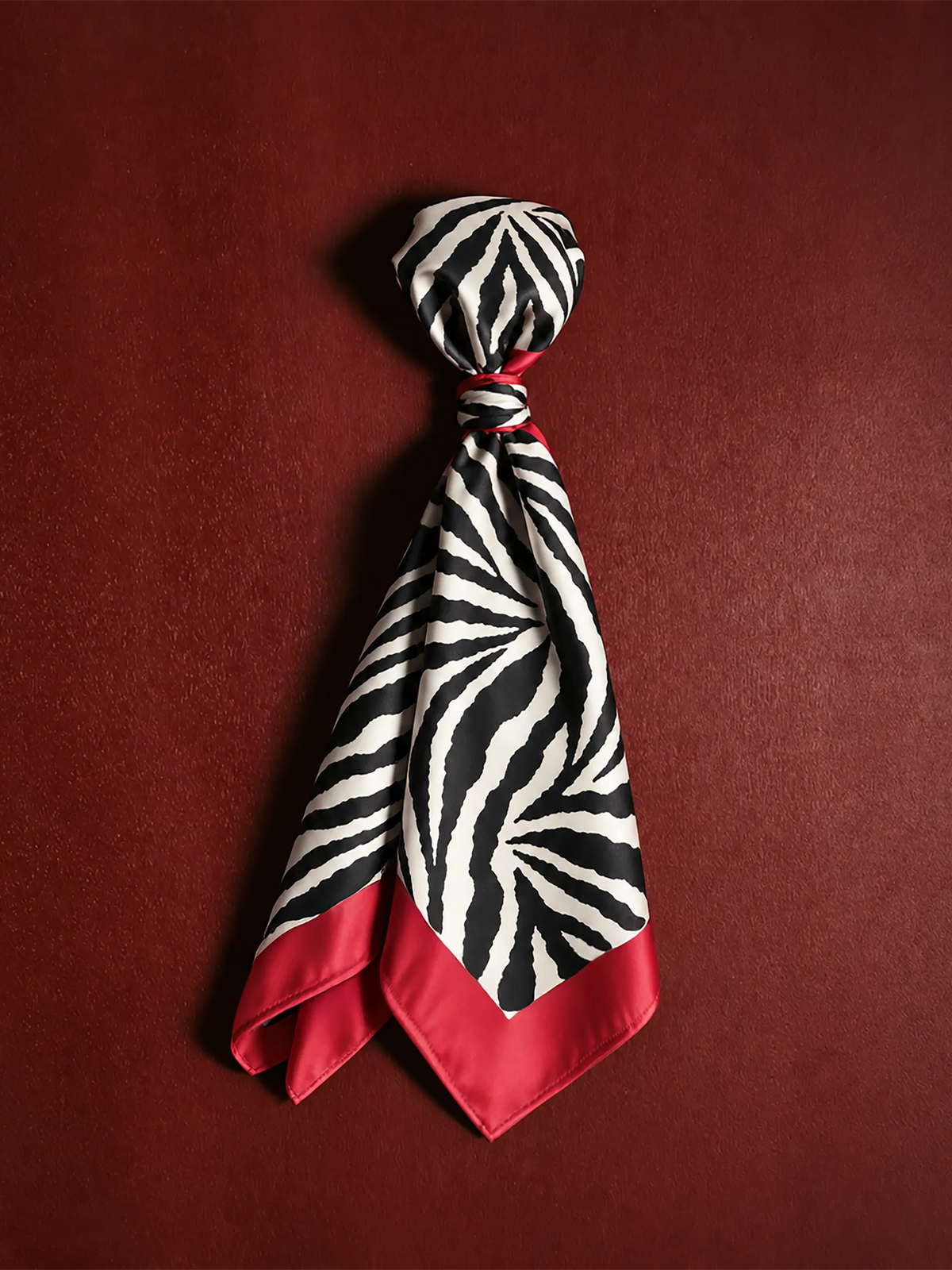 Zebra Print Scarf