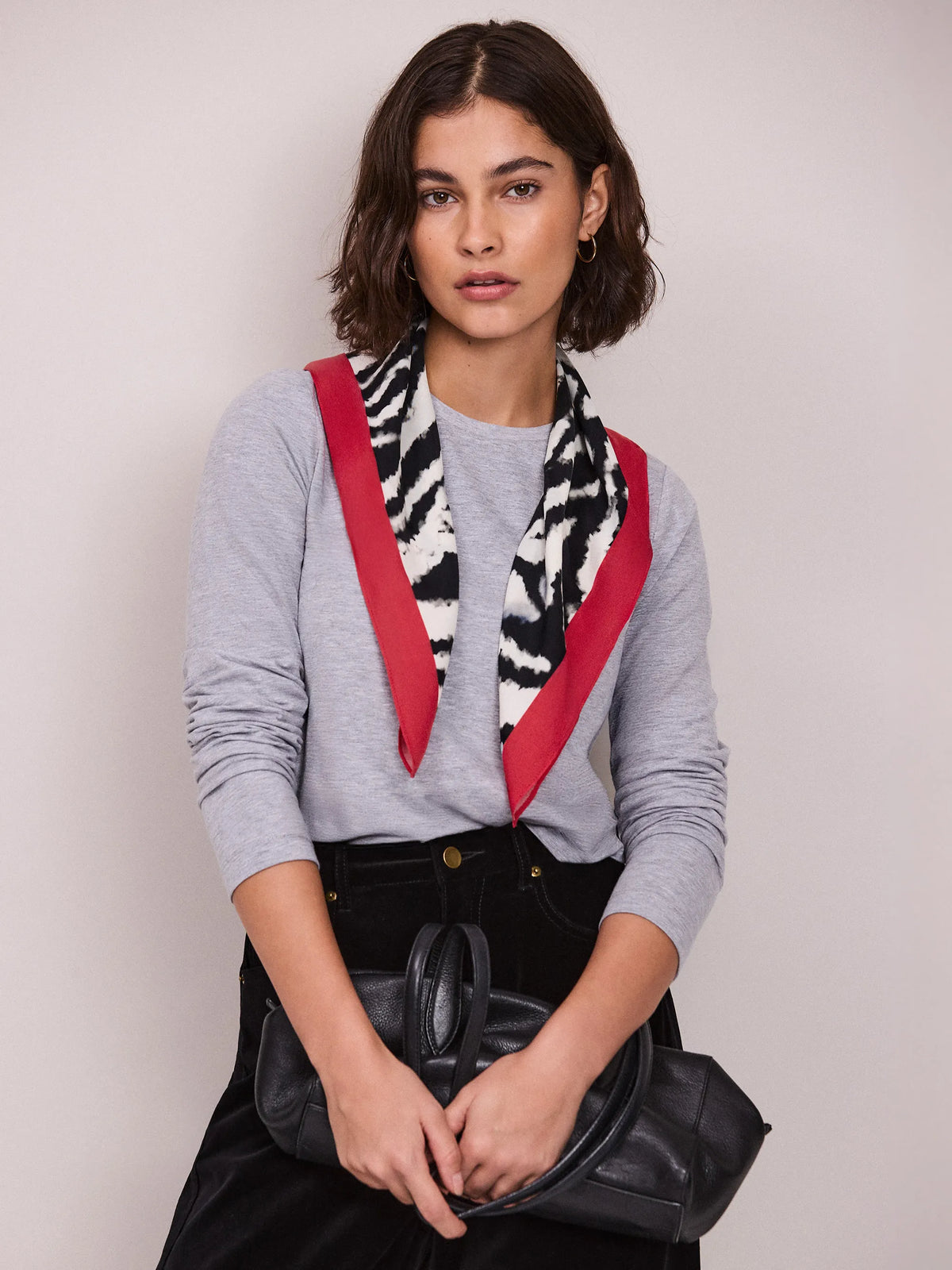 Zebra Print Scarf