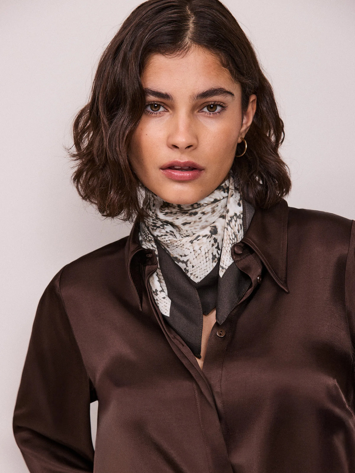 Snake Print Scarf