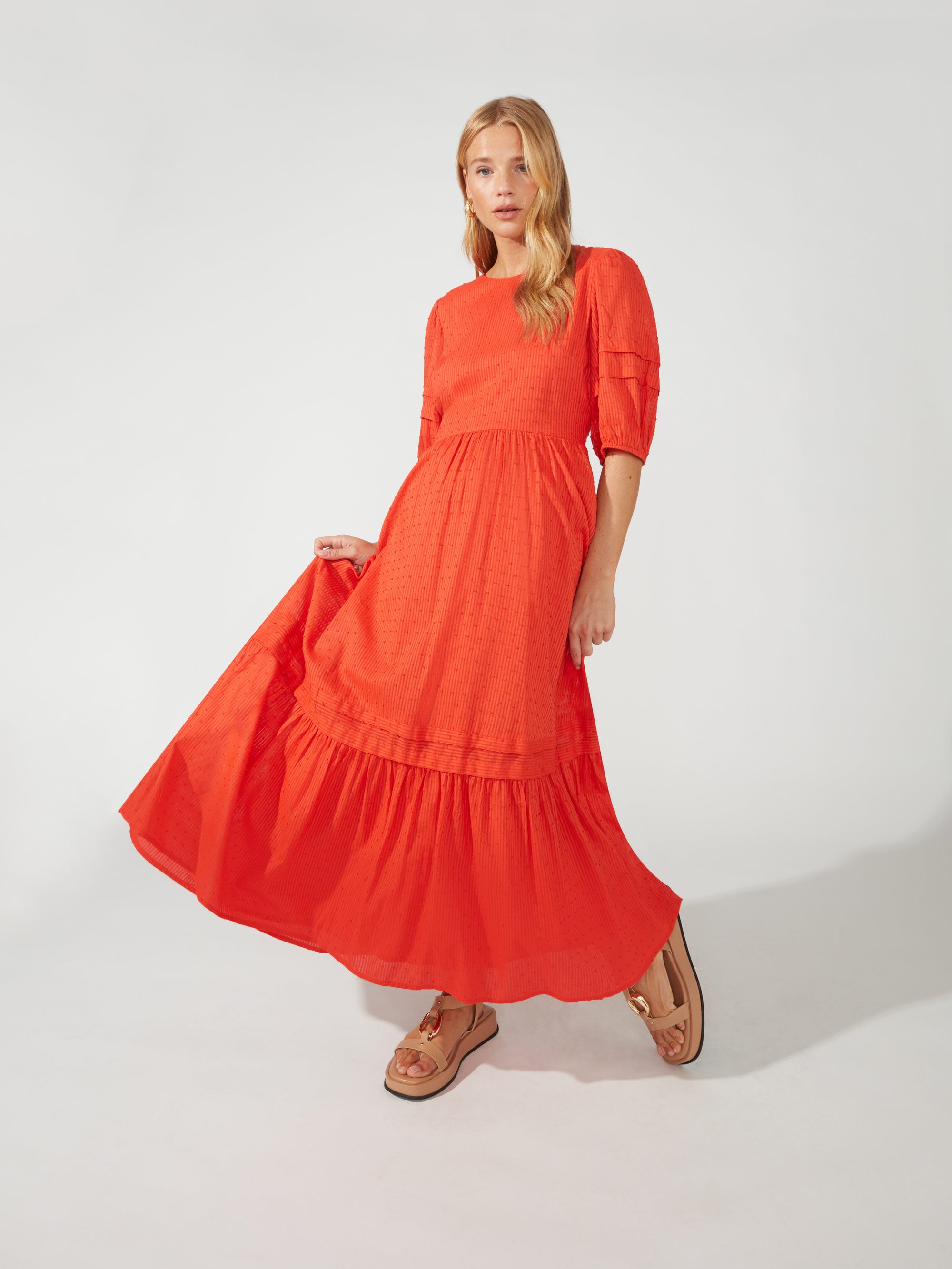 Montrose dobby midi dress sale