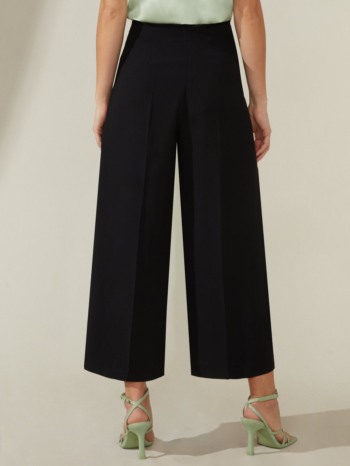 Black Culotte Trouser