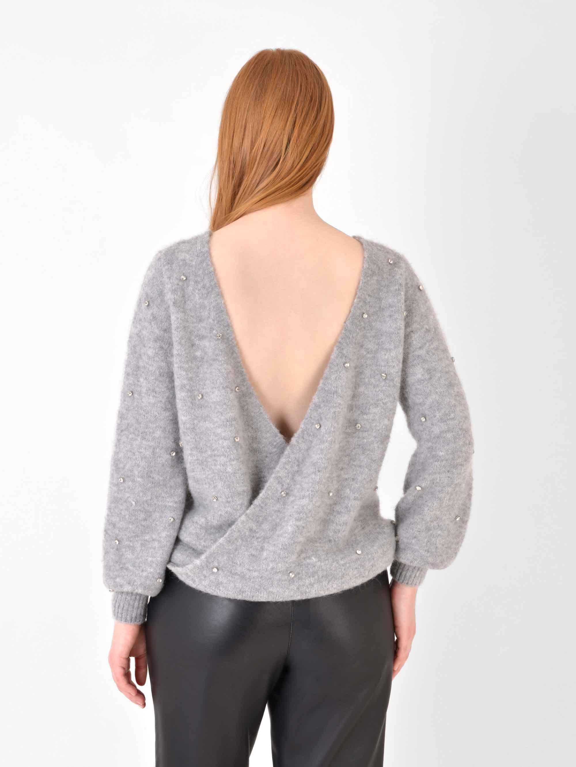 Sweater with hotsell cross back