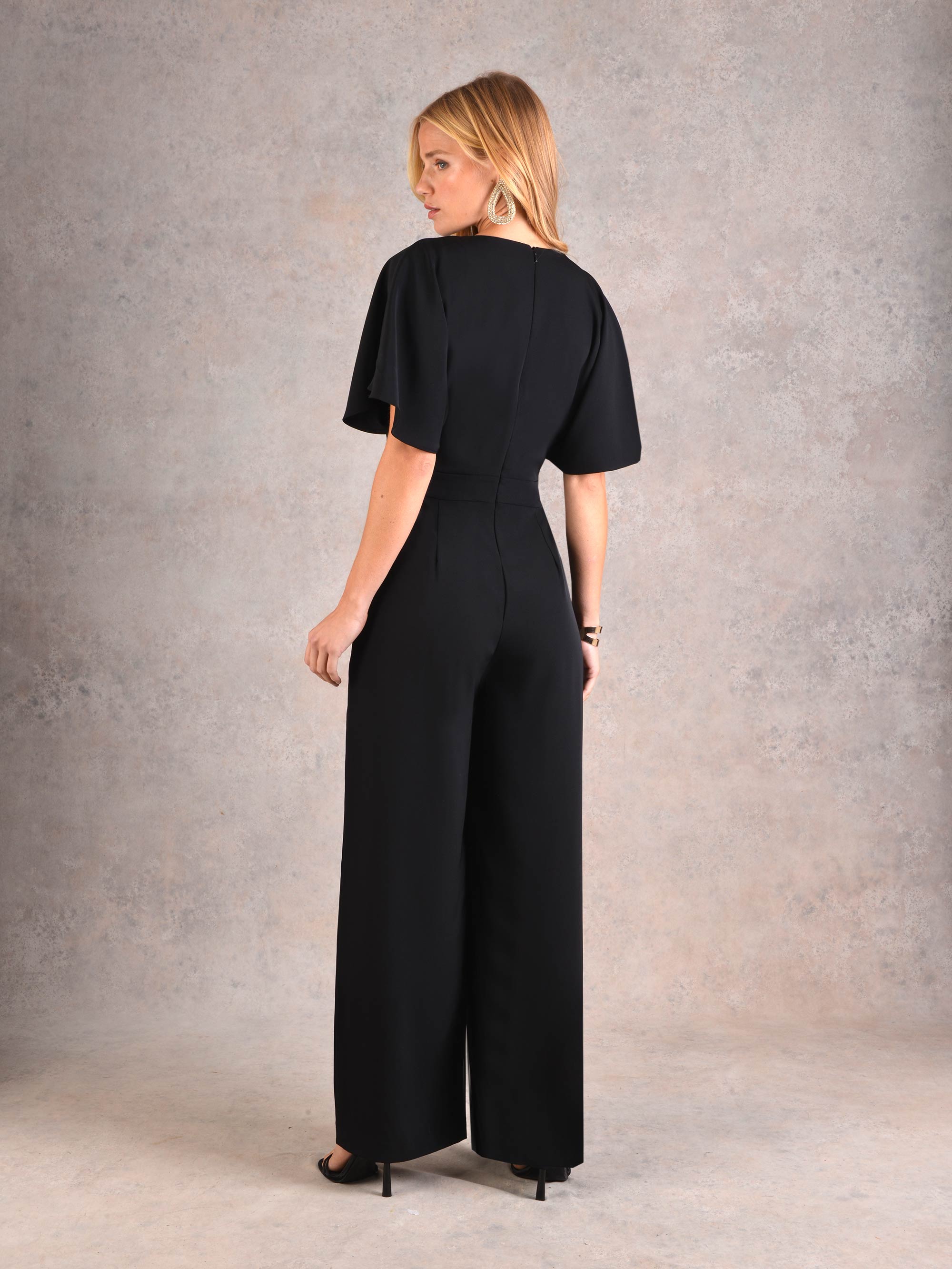 Flutter Sleeve Jumpsuit – Ro&Zo